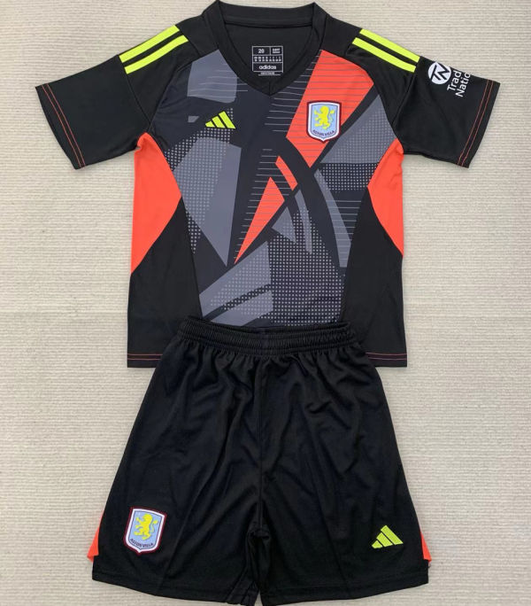 2024/25 Aston Villa GK Kids Soccer Jersey
