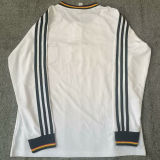 1996 Germany Home White Retro Long Sleeve Soccer Jersey