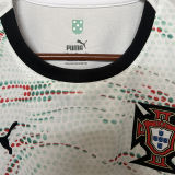 2025/26 Portugal Away White Fans Soccer Jersey