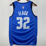 Mavericks FLAGG #32 Blue NBA Jersey