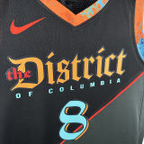 2025 Wizards AVDIJA #8 Black City Edition NBA Jerseys