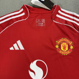 2025/26 M Utd Home Red Fans Soccer Jersey