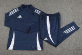 2025 Ad~ Sapphire Blue Kids Sweater Tracksuit