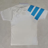 1992/93 MS Home White Retro Soccer Jersey