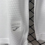 2025/26 Hibernian White Long Sleeve Soccer Jersey