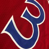 IVERSON # 3 76ers Red Mitchell Ness Retro Jerseys