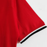 2000/02 M Utd Home Red Retro Soccer Jersey