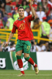 2004 Portugal Home Retro Soccer Jersey