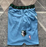 Timberwolves Blue Four Bags NBA Pants