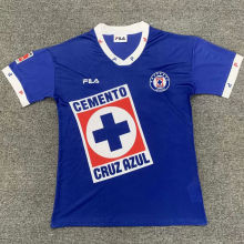 1996 Cruz Azul Home Blue Retro Soccer Jersey