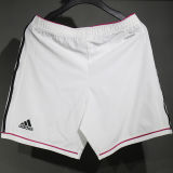 2014/2015 RM Home White Retro Player Version Shorts Pants 球员版