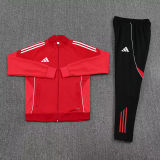 2026 Ad~ Red Jacket Tracksuit