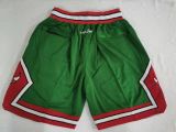 Bulls Green Four Bags NBA Pants