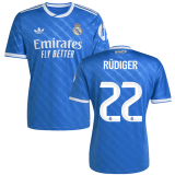 RÜDIGER #22 RM 1:1 Quality Third Fans Soccer Jersey 2025/26（UCL Font) ★★