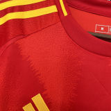 LAMINE YAMAL #10 Spain 1:1 Quality Home Red Fans Jersey 2024/25 ★★