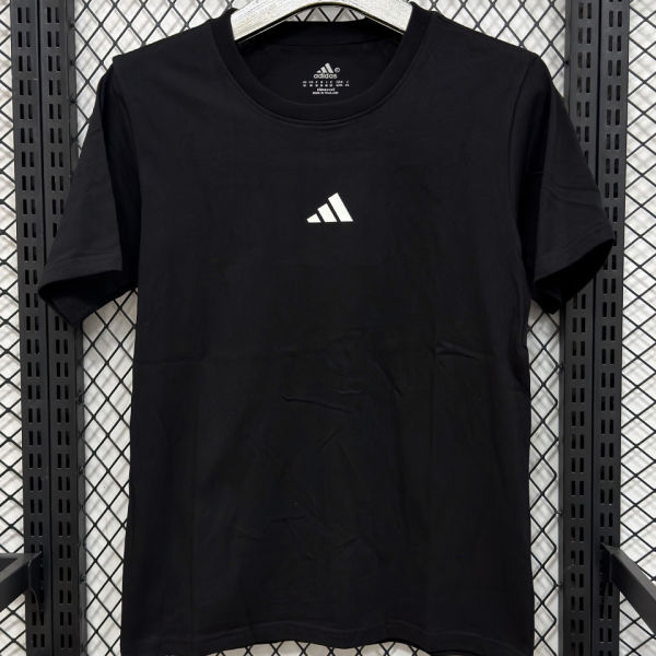 2026/27 AD Black Casual Pure Cotton T-Shirt  T284 AD中间