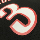 1997/98 76ers IVERSON #3 Retro Black NBA Jerseys热压