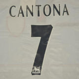 1997/99 M Utd Away White Retro Soccer Jersey