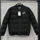 2026/27 NK Black Baseball Cotton Windbreaker Jacket BQ7704 黑标