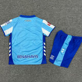 2025/26 Malaga Home Kids Soccer Jersey
