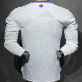2021/22 RM Home White Player Version Long Sleeve Soccer Jersey