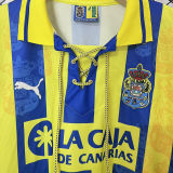 1997/98 Las Palmas Zaragoza Away Retro Soccer Jersey