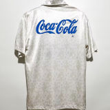 1993 Cruzeiro Away White Retro Soccer Jersey