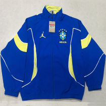 2026/27 Brazil Blue Windbreaker