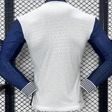 2024/25 TH FC Home White Player Version Long Sleeve Soccer Jersey
