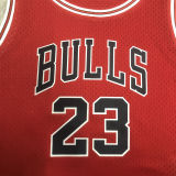 Bulls JORDAN #23 Retro Red NBA Girl Jersey