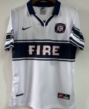 1998 Chicago Fire Third White Retro Soccer Jersey