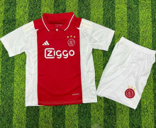 2024/25 AA Home Kids Soccer Jersey 白色纽扣