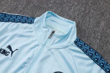 2026/27 Man City Light Blue Kids Jacket Tracksuit