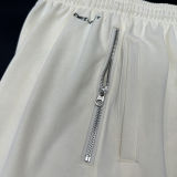 2024/25 Nk~ White Pure Cotton Sports Trousers Zipper style