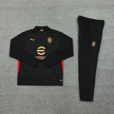 2025 AC Black Sweater Tracksuit