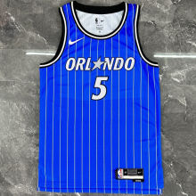 2026 Magic ANCHERO #5 Sapphire Blue NBA Jerseys