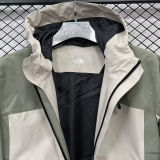 2025 THE N FACE White Green Windbreaker