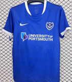 2025/26 Portsmouth Home Blue Fans Soccer Jersey