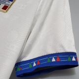 1994 Italy Away White Retro Soccer Jersey