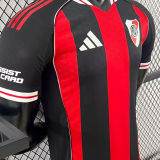 2025/26 River Plate Away Player Version Soccer Jersey 胸前空白版