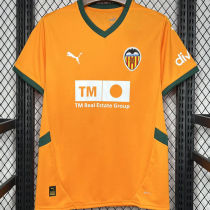 2024/25 Valencia Third Orange  Fans Soccer Jersey