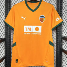 2024/25 Valencia Third Orange  Fans Soccer Jersey