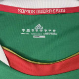2011/12 Mexico Home Green Retro Soccer Jersey