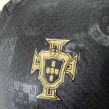 2026/27 Portugal Away Black Player Version Soccer Jersey