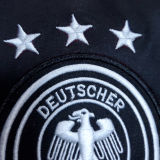 2014 Germany Away Balck And Red Retro Soccer Jersey