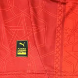 2025 Morocco Home Red Fans Soccer Jersey