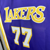 Lakers DONCIC #77 Purple NBA Jerseys
