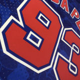 1993 Nets BAPE×M&N #93 Blue NBA Jerseys