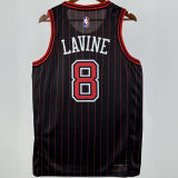 2025/26 Bulls LAVINE #8 Black NBA Jerseys