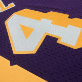 1996/97 Lakers O'NEAL #34 Retro Purple NBA Jerseys热压